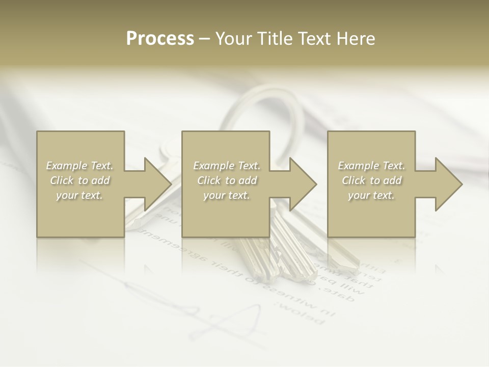 Successful White Pen PowerPoint Template