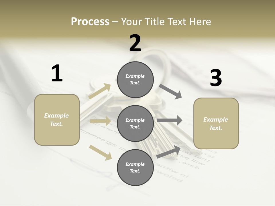 Successful White Pen PowerPoint Template