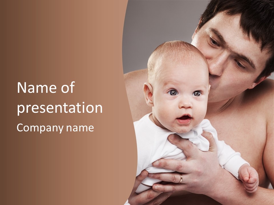 Family Studio Happy PowerPoint Template