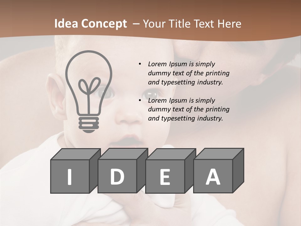 Family Studio Happy PowerPoint Template