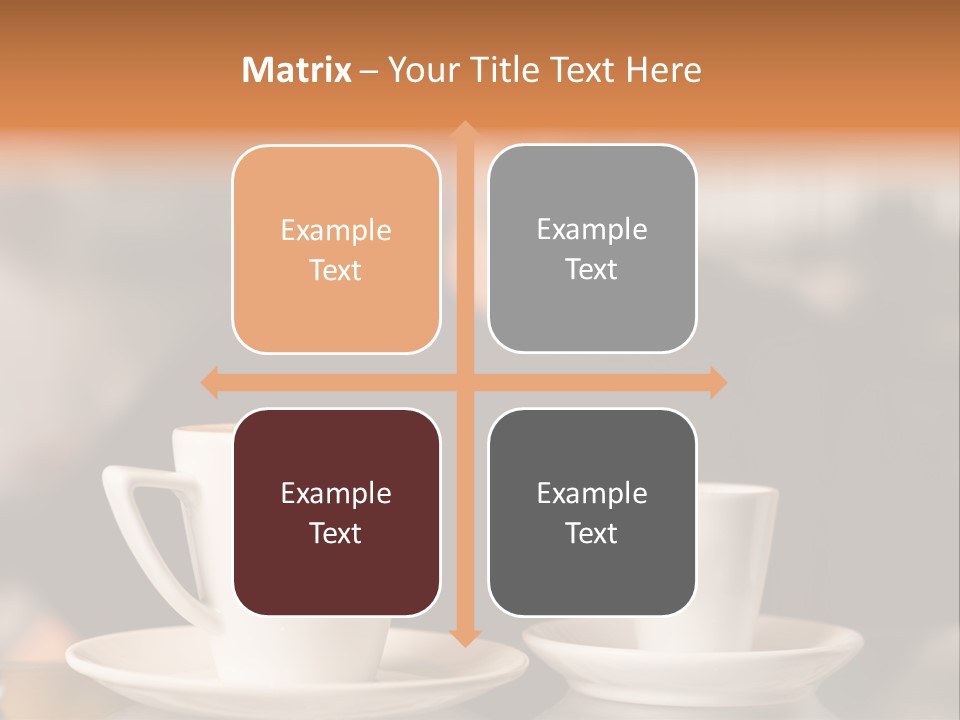 Male Espresso Retail PowerPoint Template