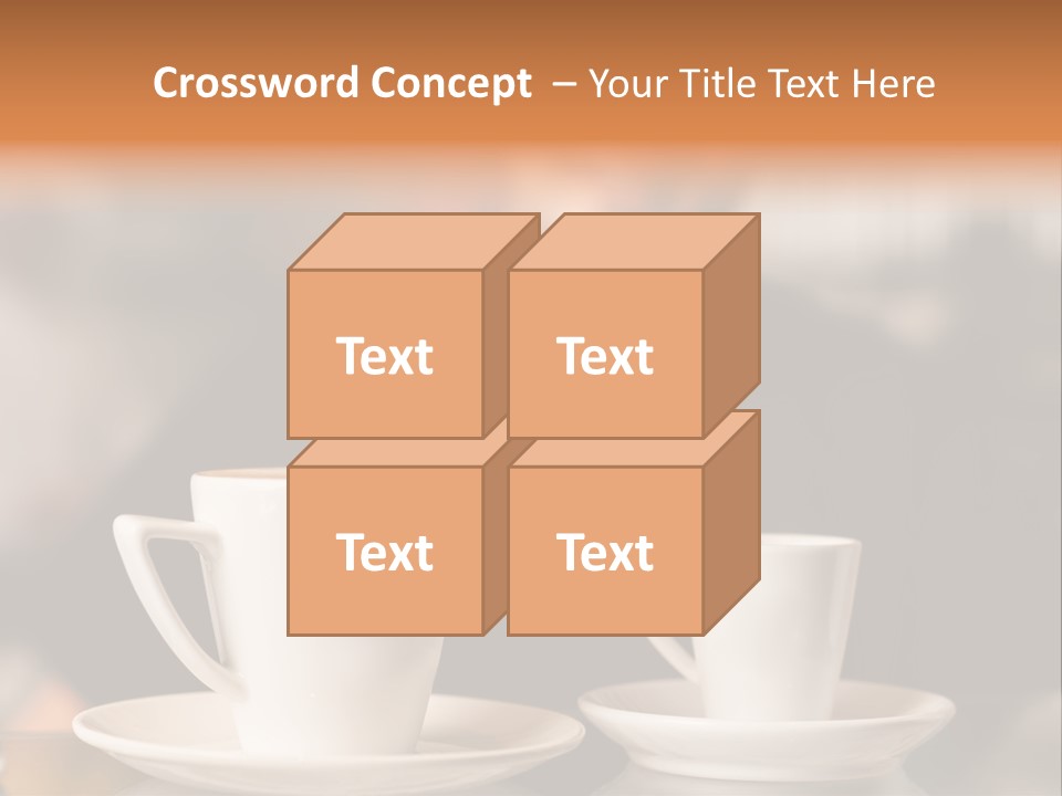 Male Espresso Retail PowerPoint Template