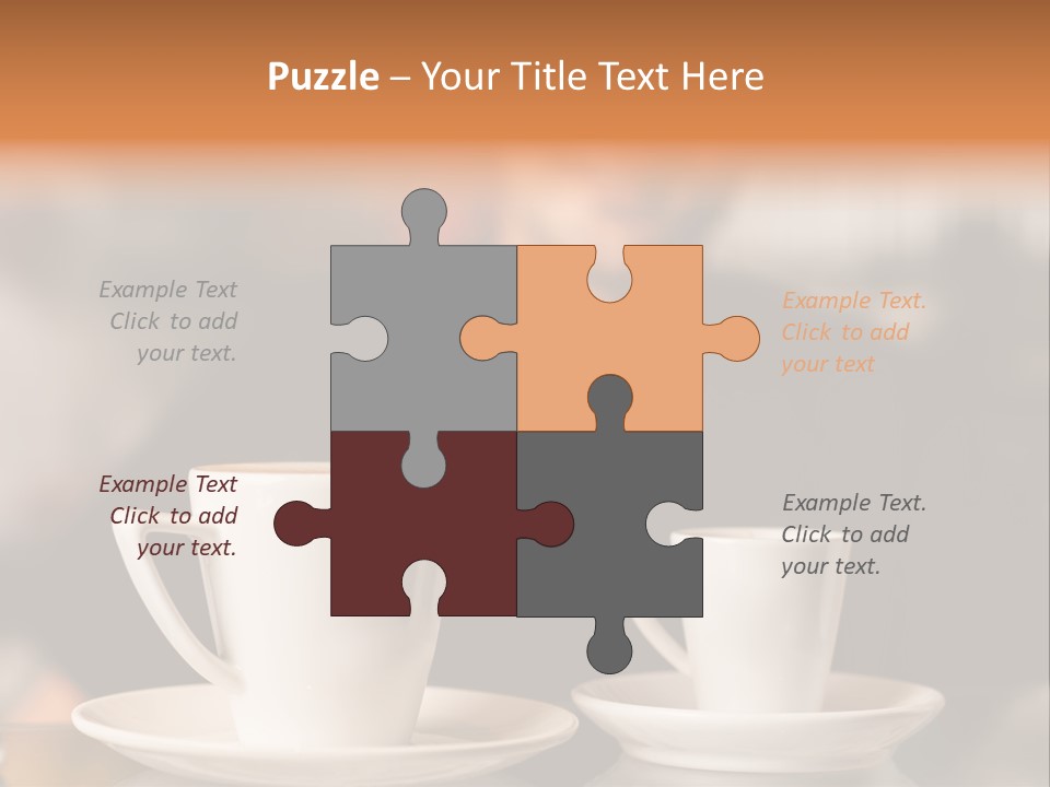 Male Espresso Retail PowerPoint Template