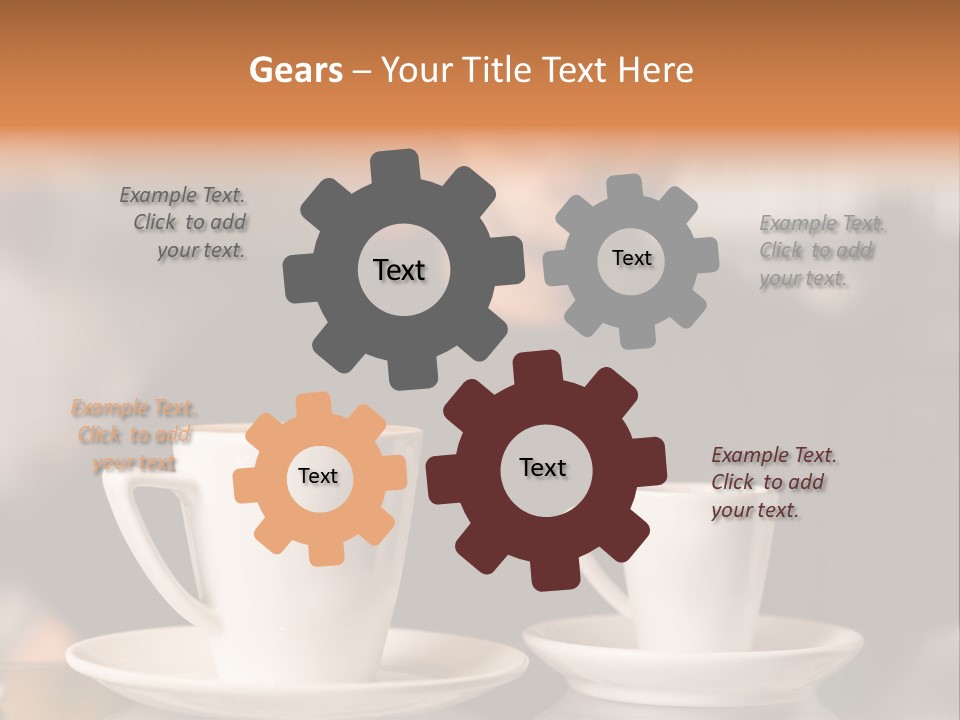 Male Espresso Retail PowerPoint Template