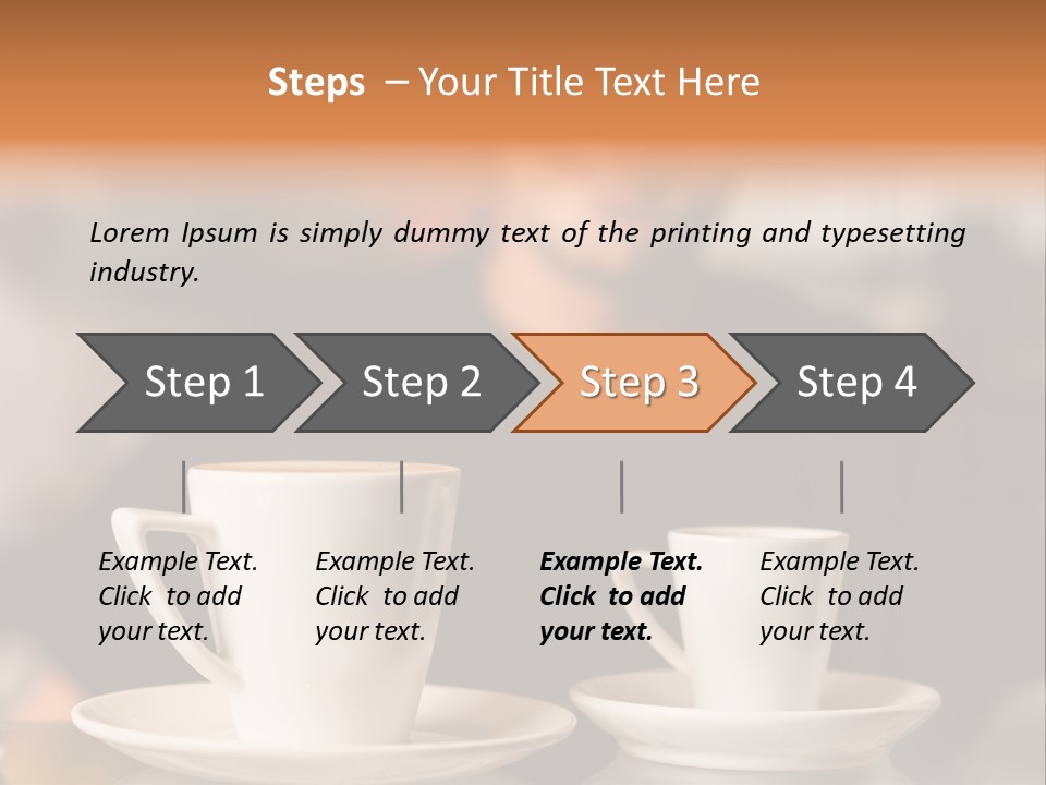 Male Espresso Retail PowerPoint Template