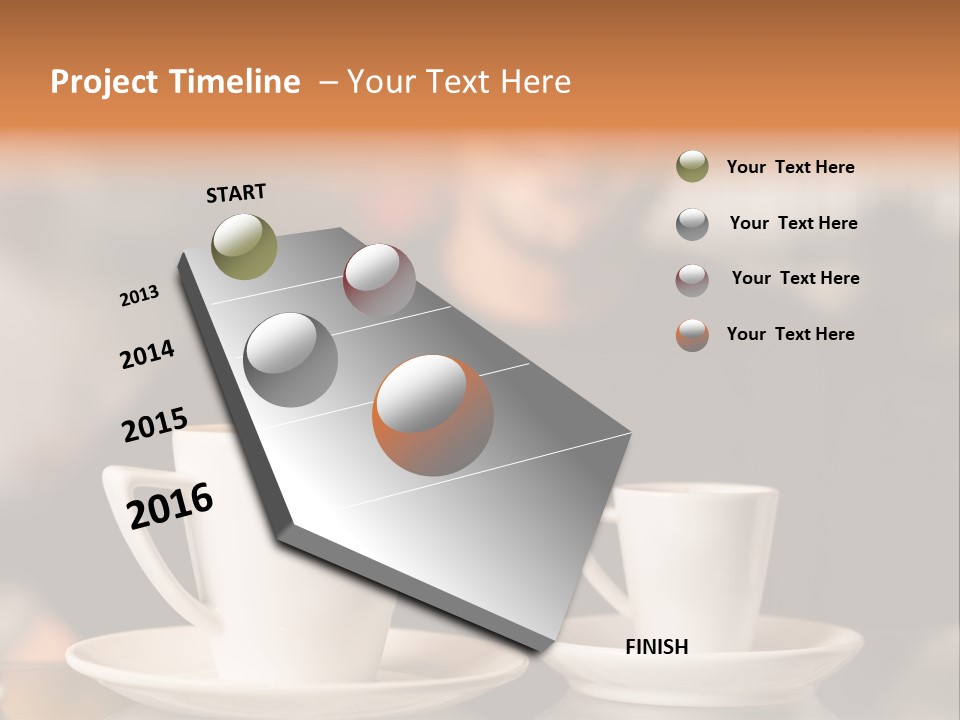 Male Espresso Retail PowerPoint Template