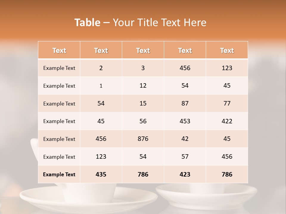 Male Espresso Retail PowerPoint Template