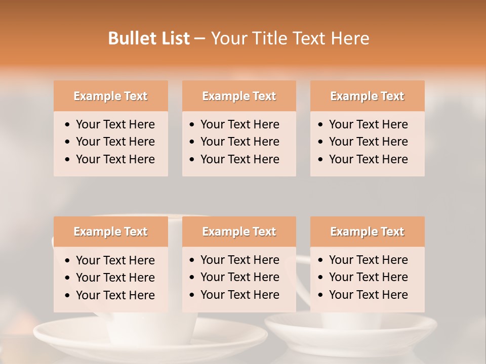 Male Espresso Retail PowerPoint Template