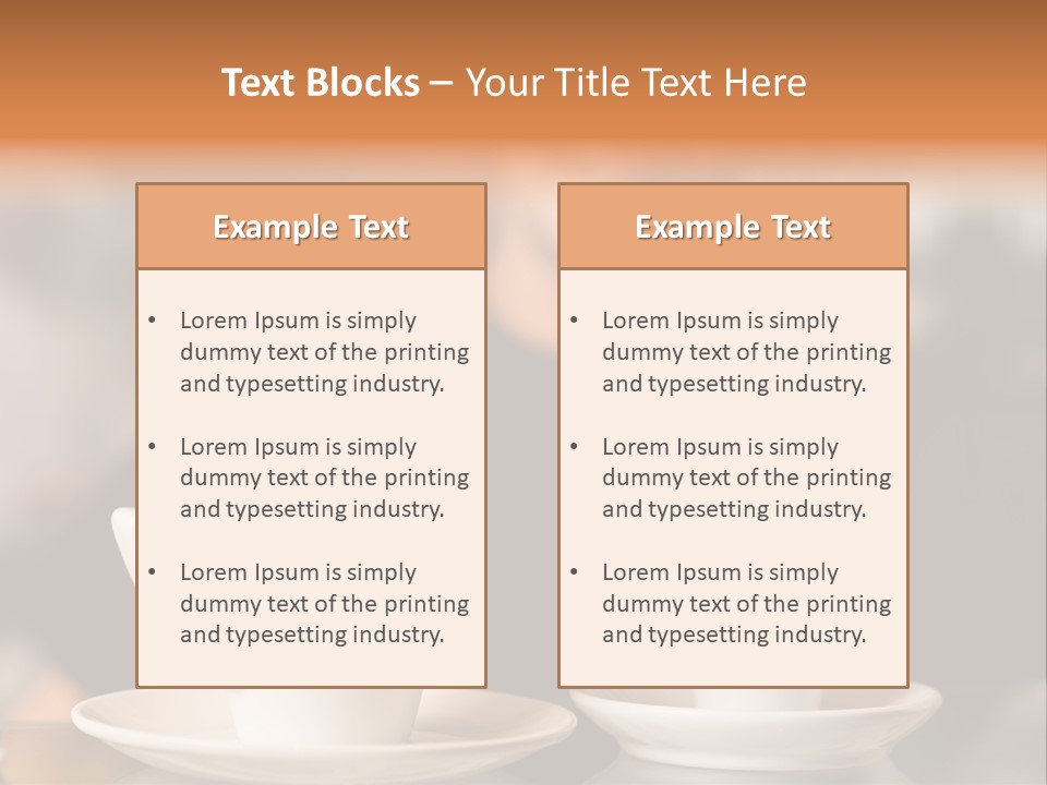 Male Espresso Retail PowerPoint Template