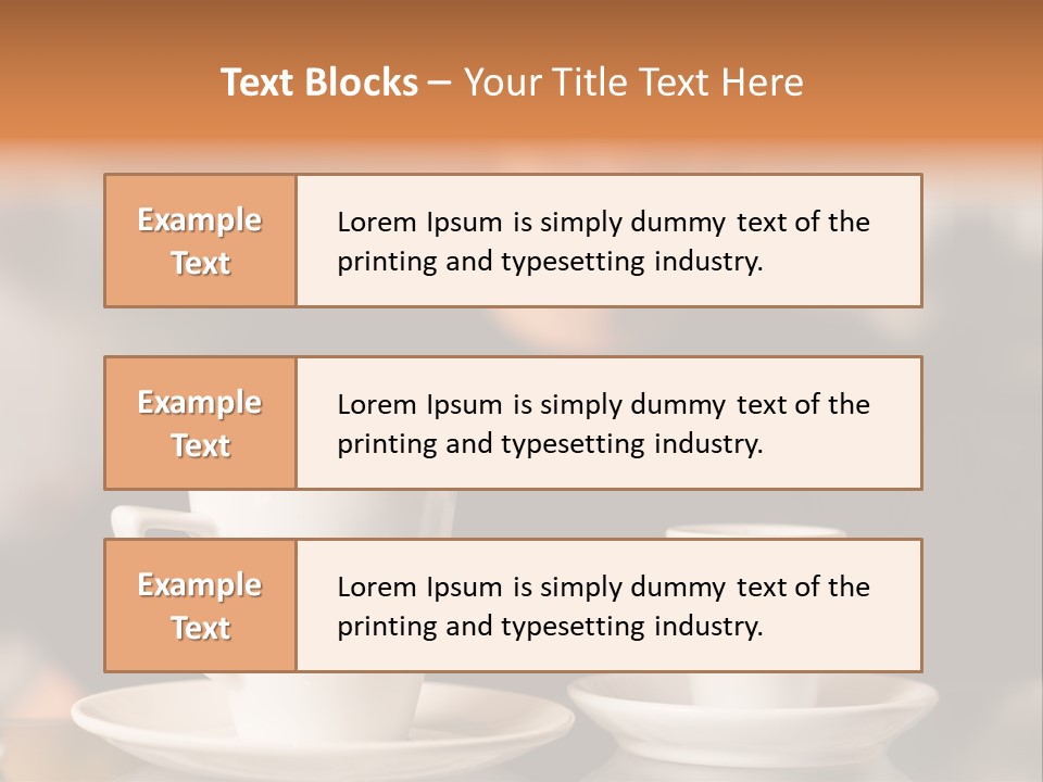 Male Espresso Retail PowerPoint Template