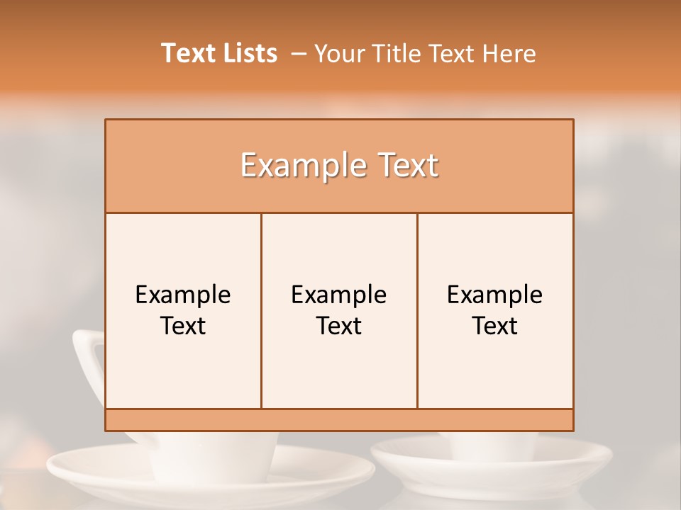 Male Espresso Retail PowerPoint Template