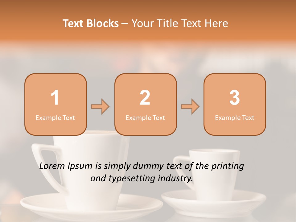 Male Espresso Retail PowerPoint Template