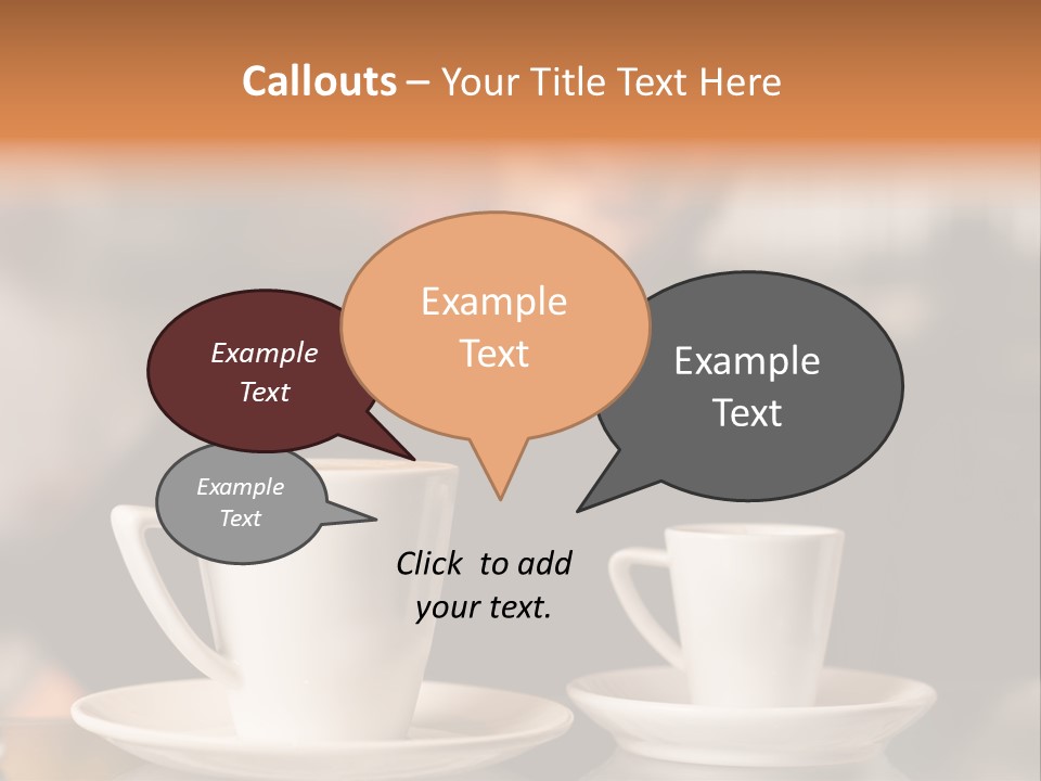Male Espresso Retail PowerPoint Template