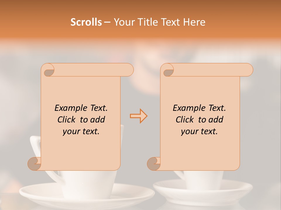 Male Espresso Retail PowerPoint Template