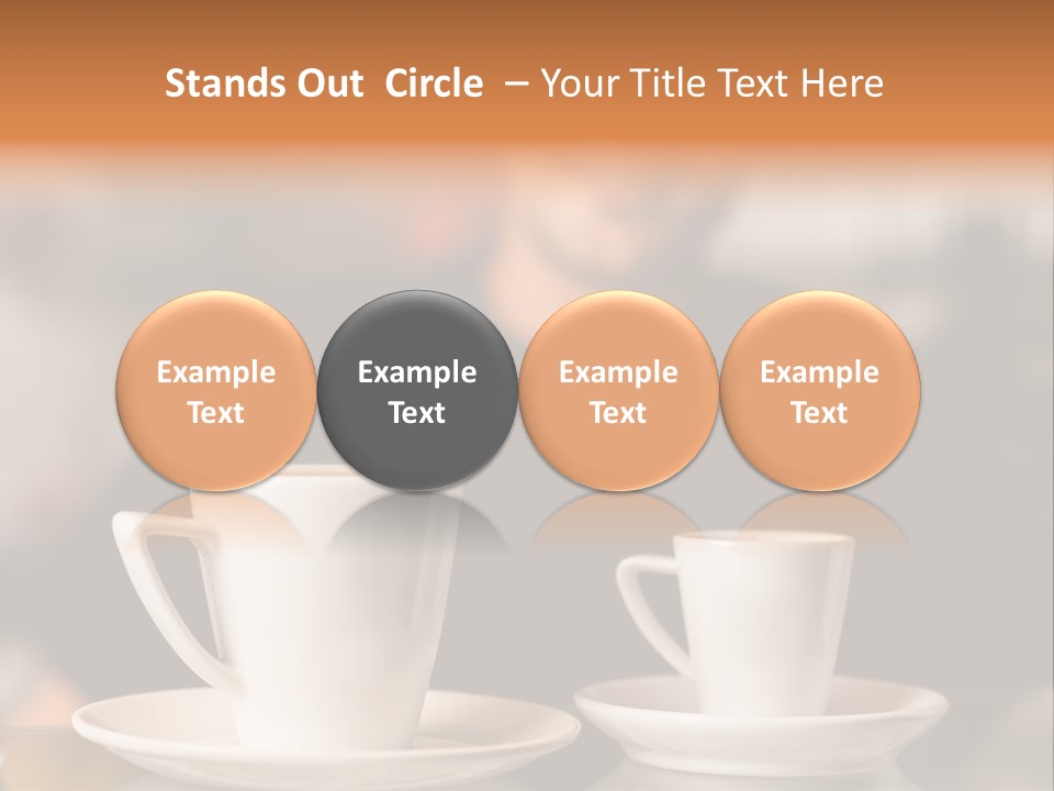 Male Espresso Retail PowerPoint Template