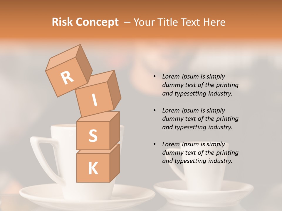 Male Espresso Retail PowerPoint Template