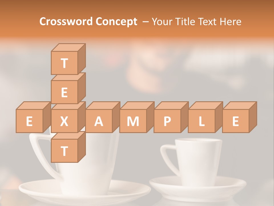 Male Espresso Retail PowerPoint Template