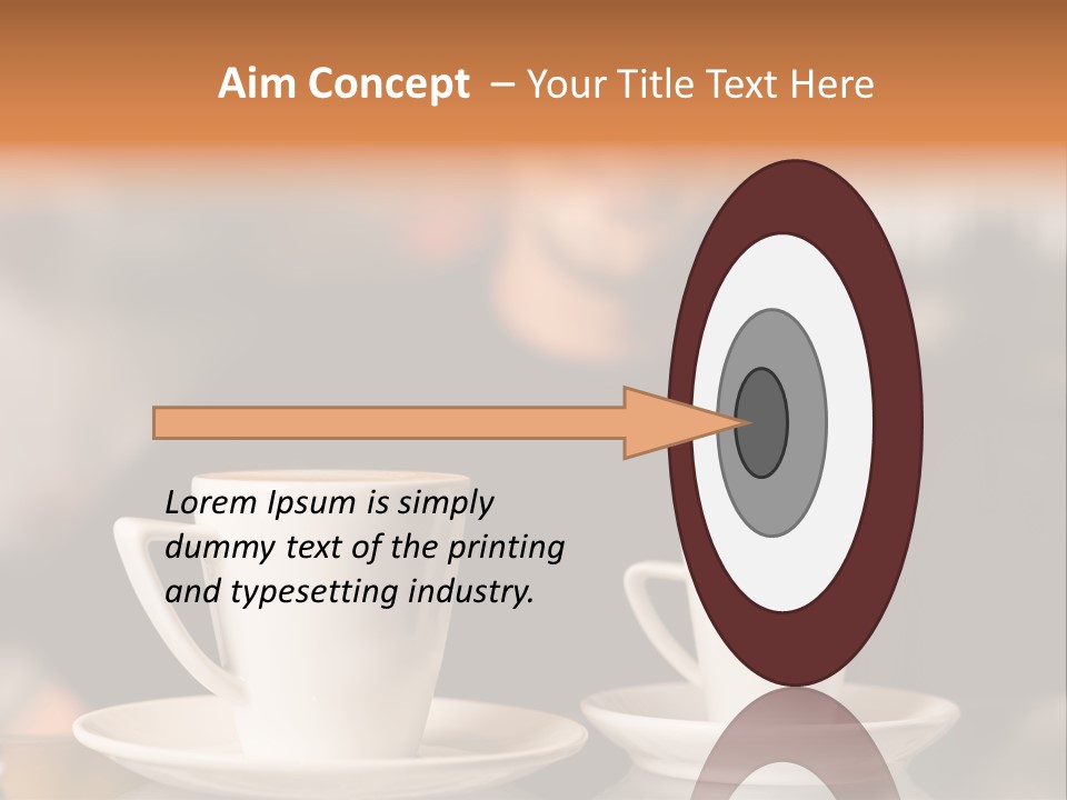 Male Espresso Retail PowerPoint Template