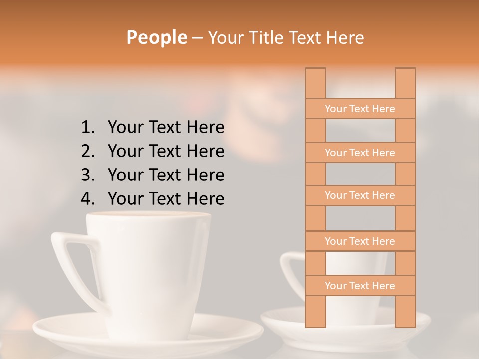 Male Espresso Retail PowerPoint Template