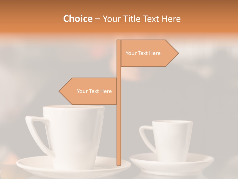 Male Espresso Retail PowerPoint Template