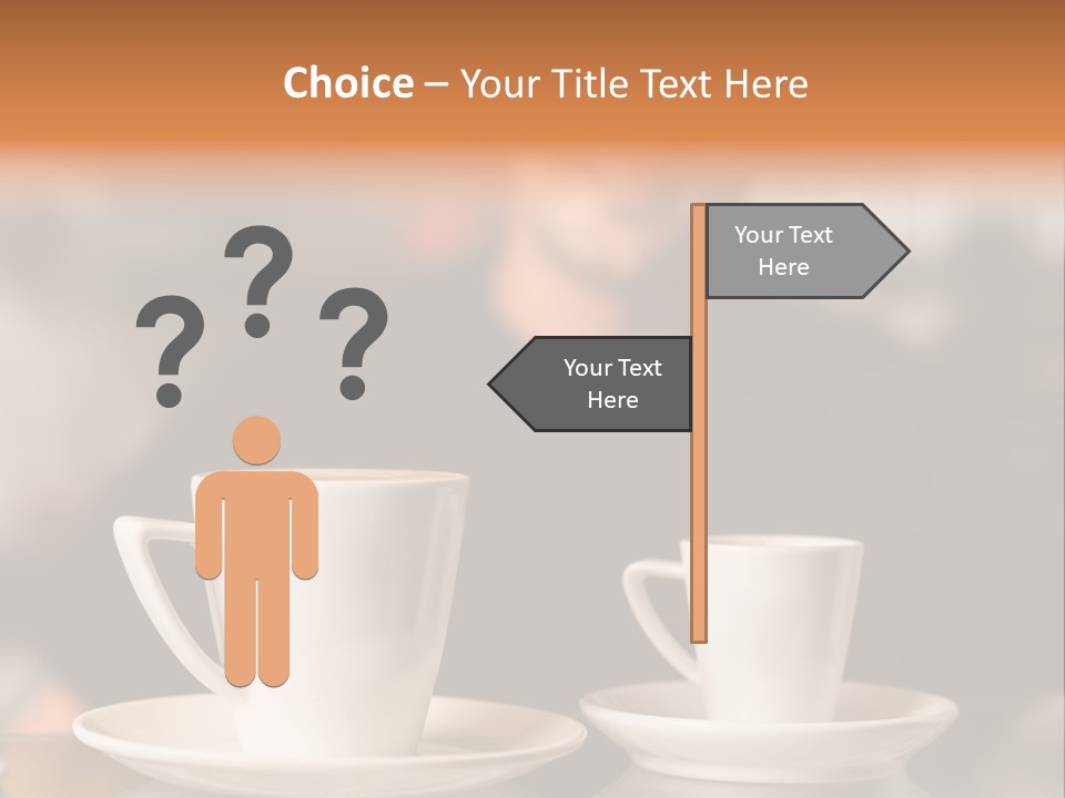 Male Espresso Retail PowerPoint Template