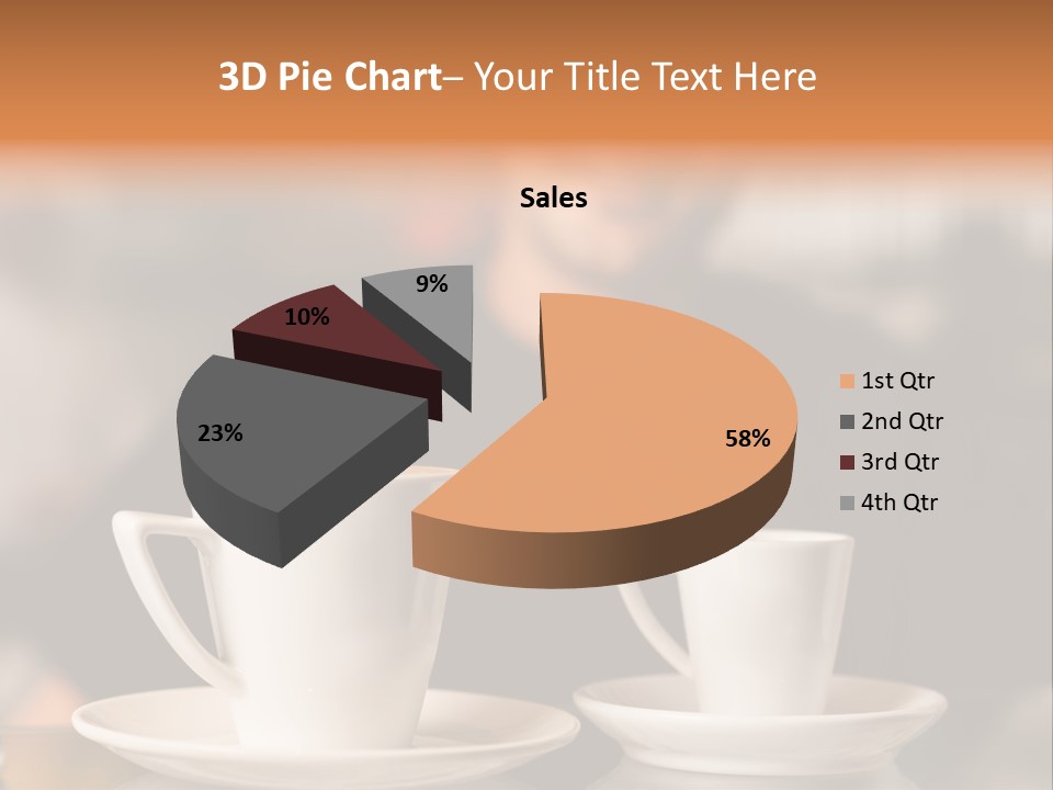 Male Espresso Retail PowerPoint Template