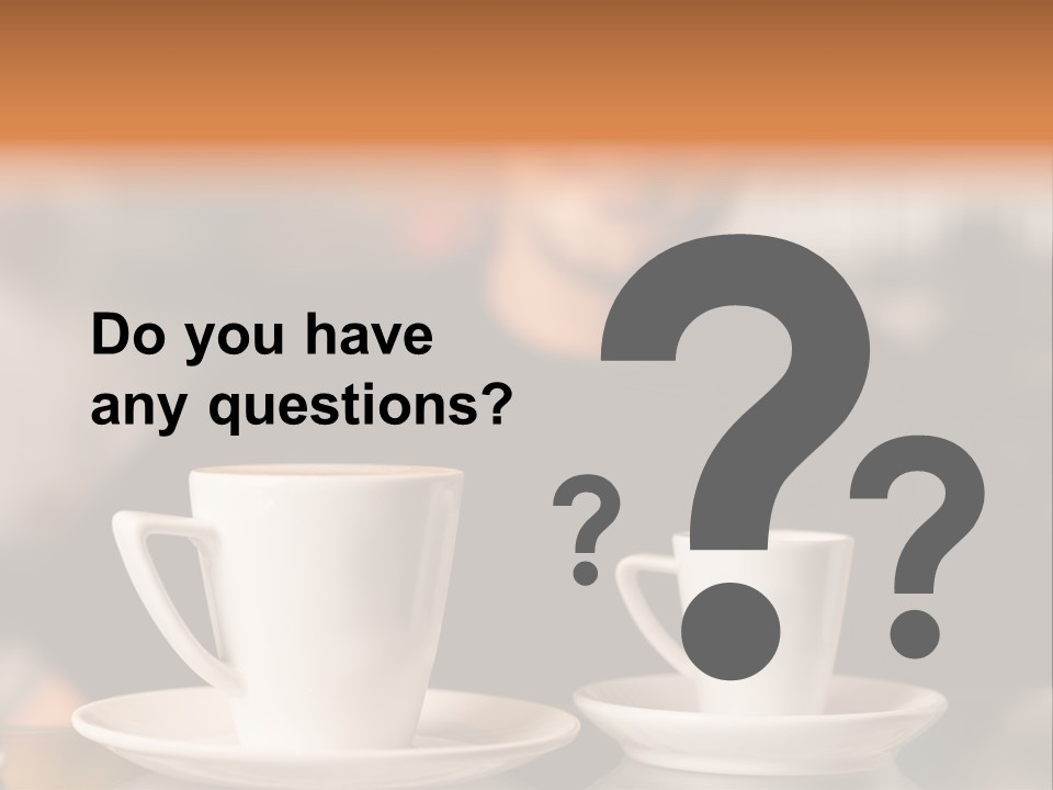 Male Espresso Retail PowerPoint Template