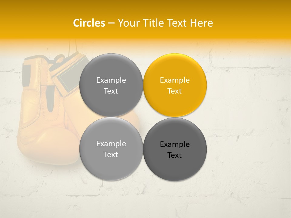 White Wall Equipment PowerPoint Template