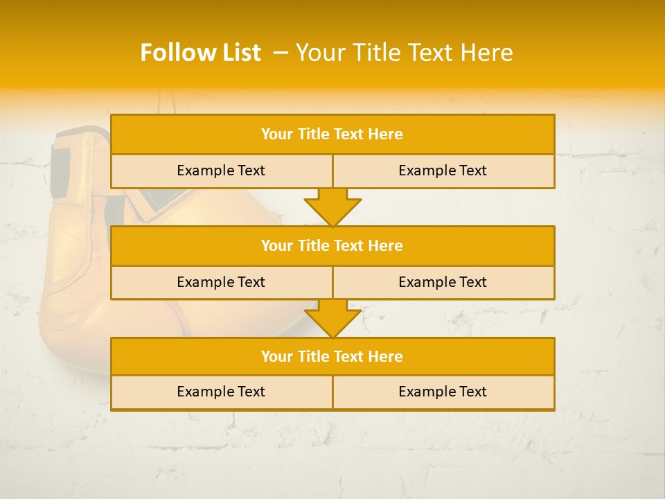 White Wall Equipment PowerPoint Template