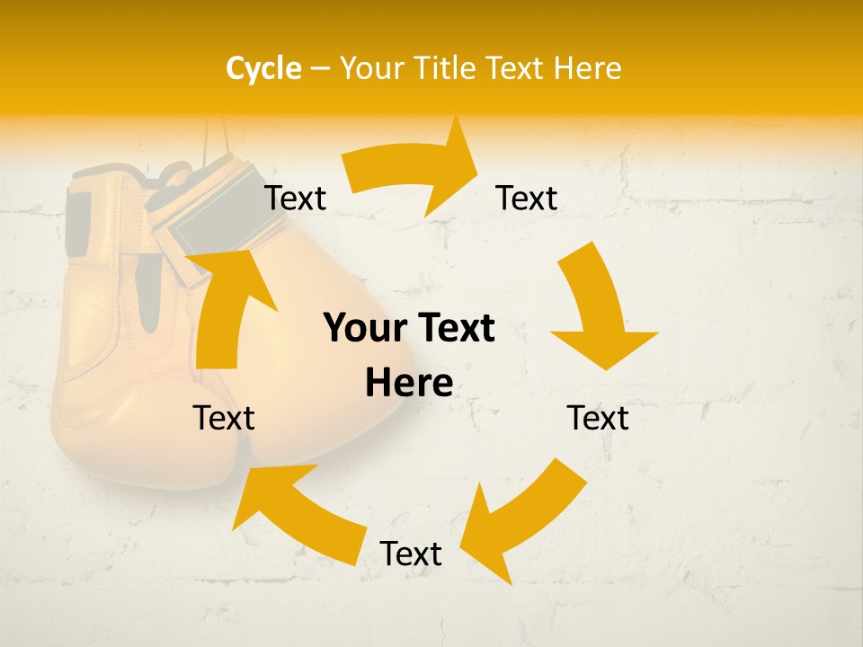 White Wall Equipment PowerPoint Template