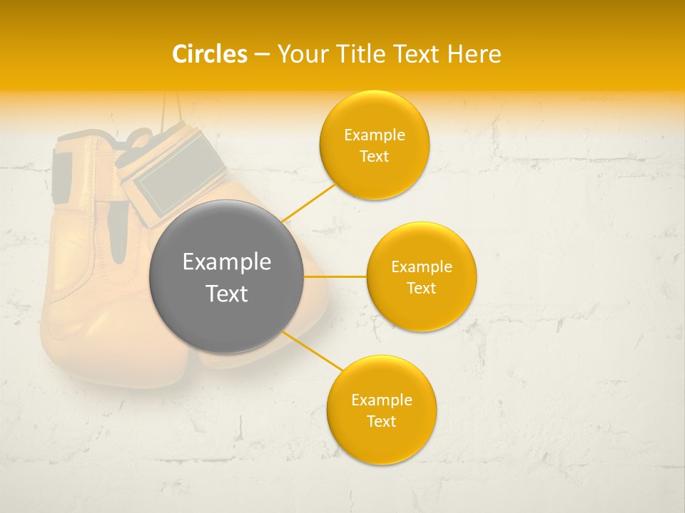 White Wall Equipment PowerPoint Template