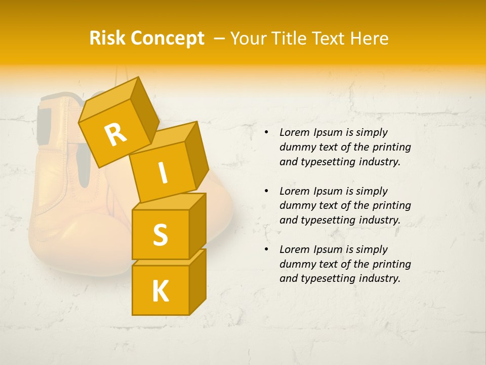 White Wall Equipment PowerPoint Template