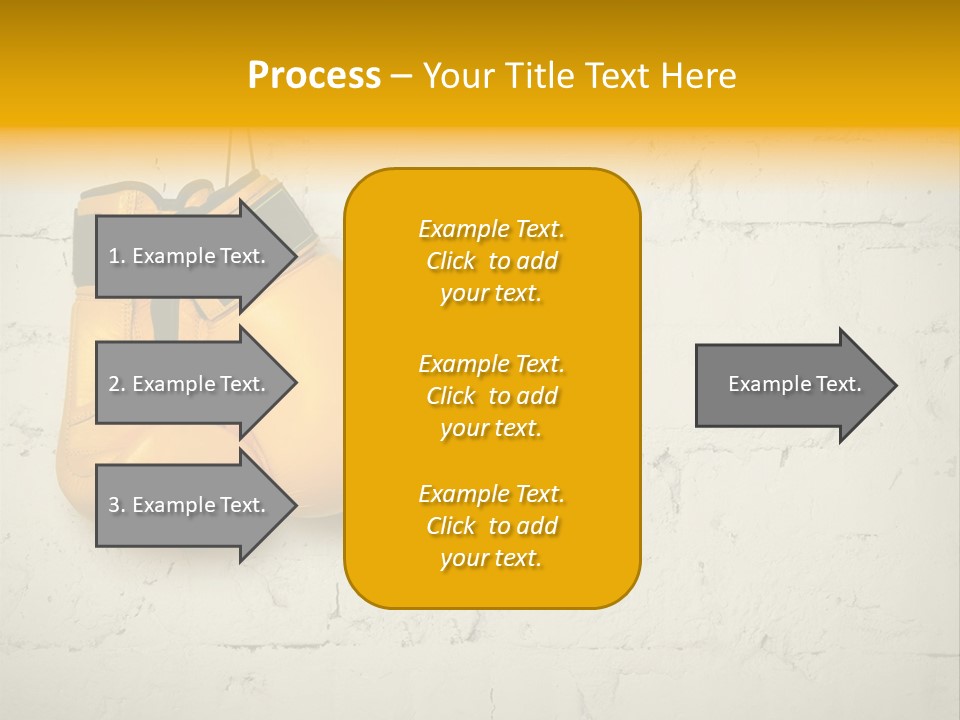 White Wall Equipment PowerPoint Template