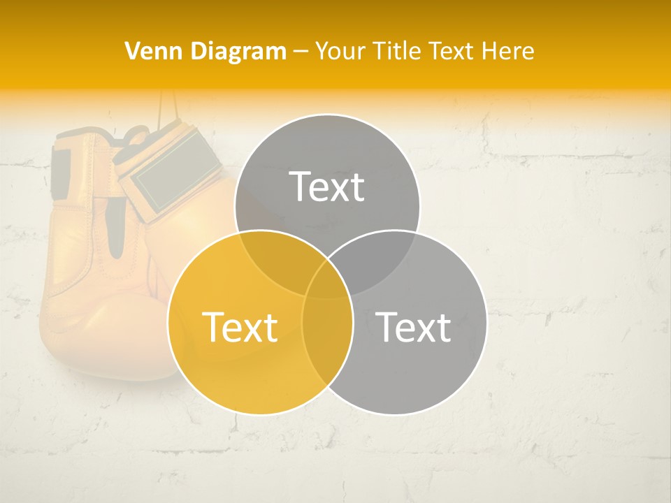 White Wall Equipment PowerPoint Template