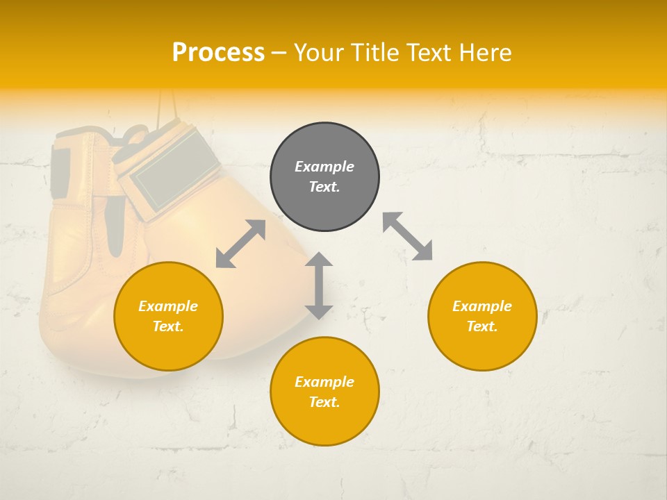 White Wall Equipment PowerPoint Template