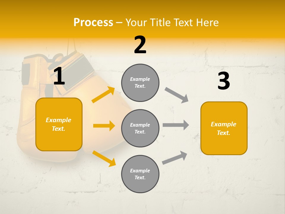 White Wall Equipment PowerPoint Template