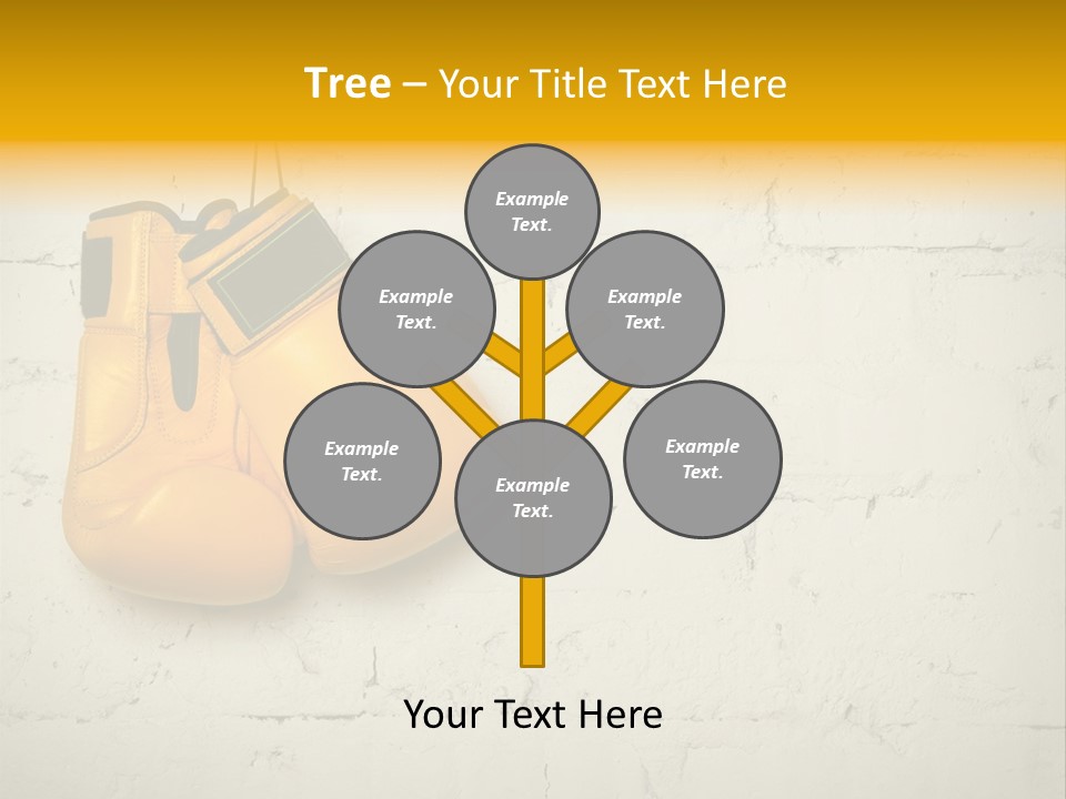 White Wall Equipment PowerPoint Template