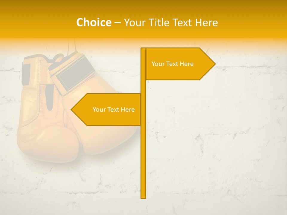 White Wall Equipment PowerPoint Template