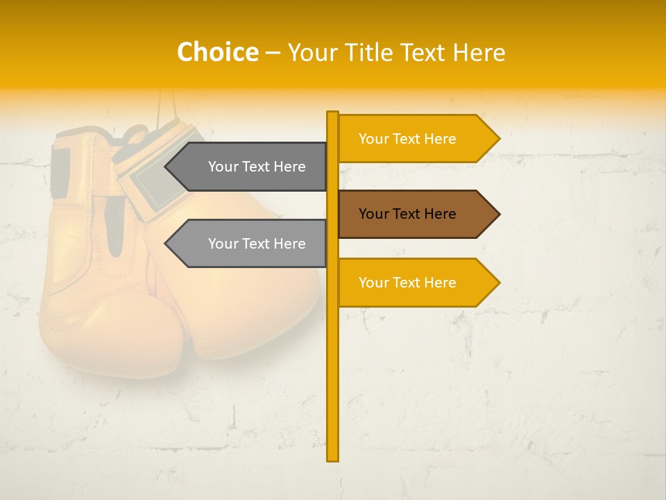 White Wall Equipment PowerPoint Template