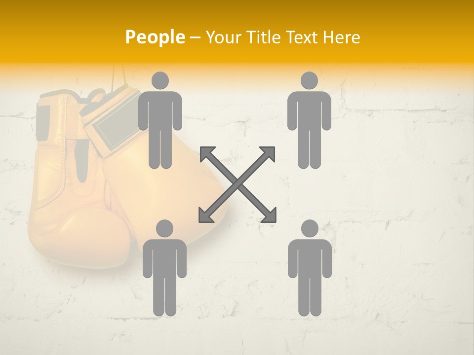 White Wall Equipment PowerPoint Template