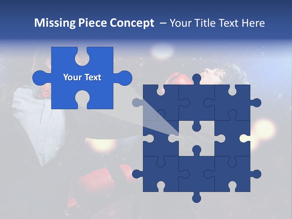 Adult Businessman People PowerPoint Template