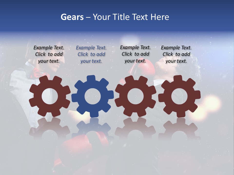 Adult Businessman People PowerPoint Template