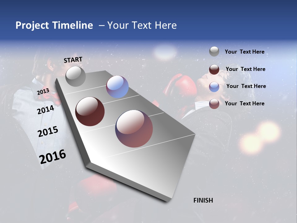 Adult Businessman People PowerPoint Template