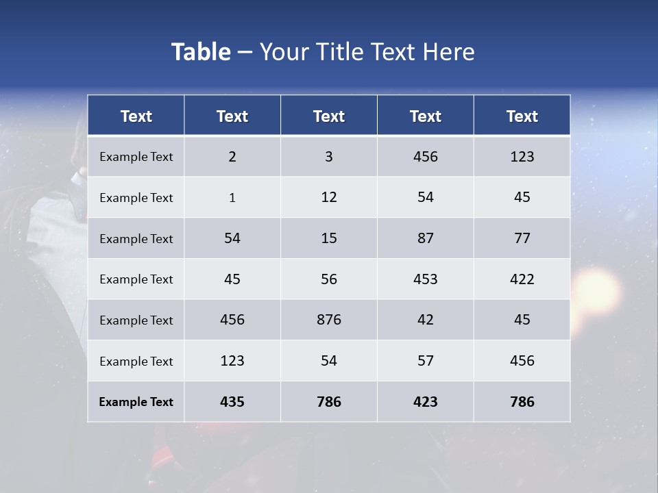 Adult Businessman People PowerPoint Template