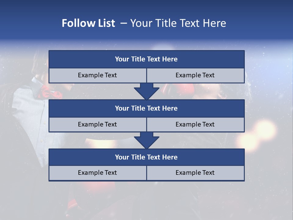 Adult Businessman People PowerPoint Template