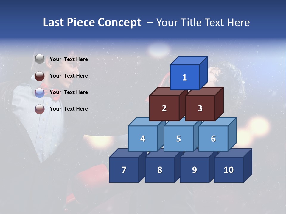 Adult Businessman People PowerPoint Template