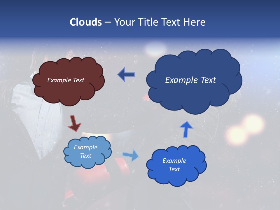 Adult Businessman People PowerPoint Template