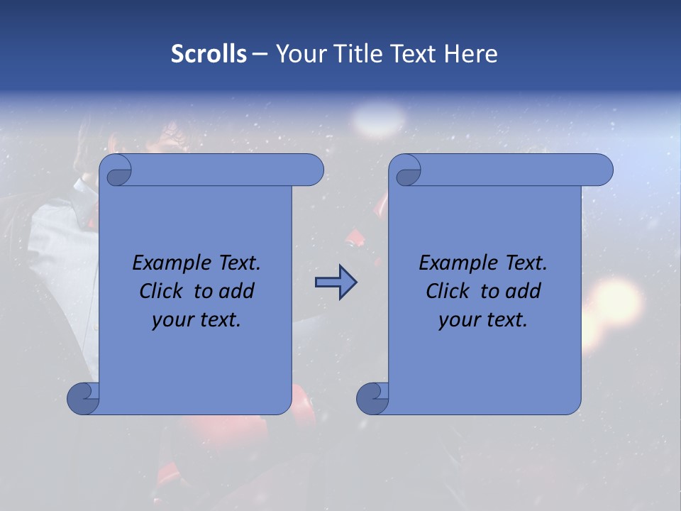 Adult Businessman People PowerPoint Template