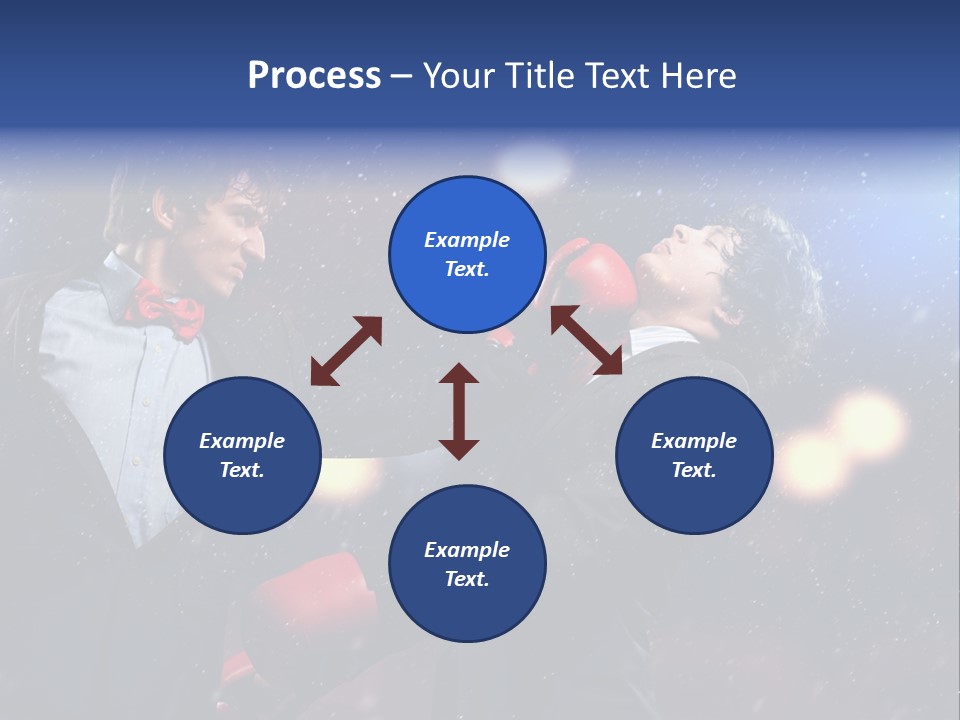 Adult Businessman People PowerPoint Template