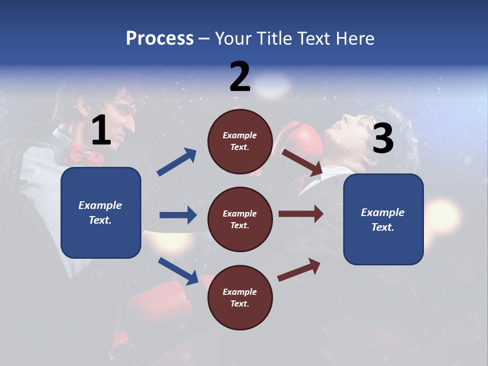 Adult Businessman People PowerPoint Template